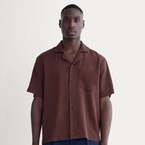 Everlane Mens Resort Shirt in Butterlite
